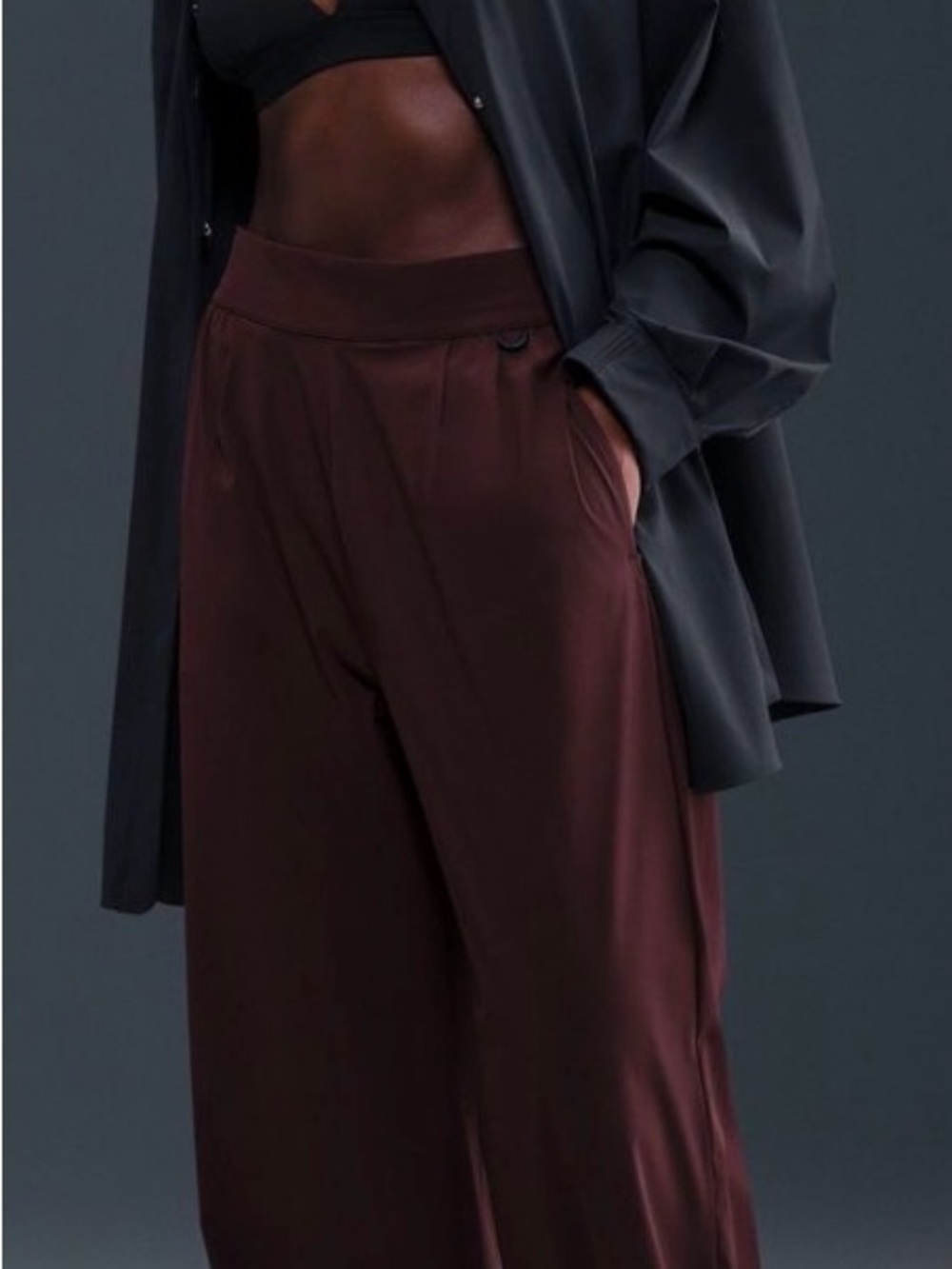 Nike Women's 24.7 PerfectStretch High-Waisted Wide Leg Pants